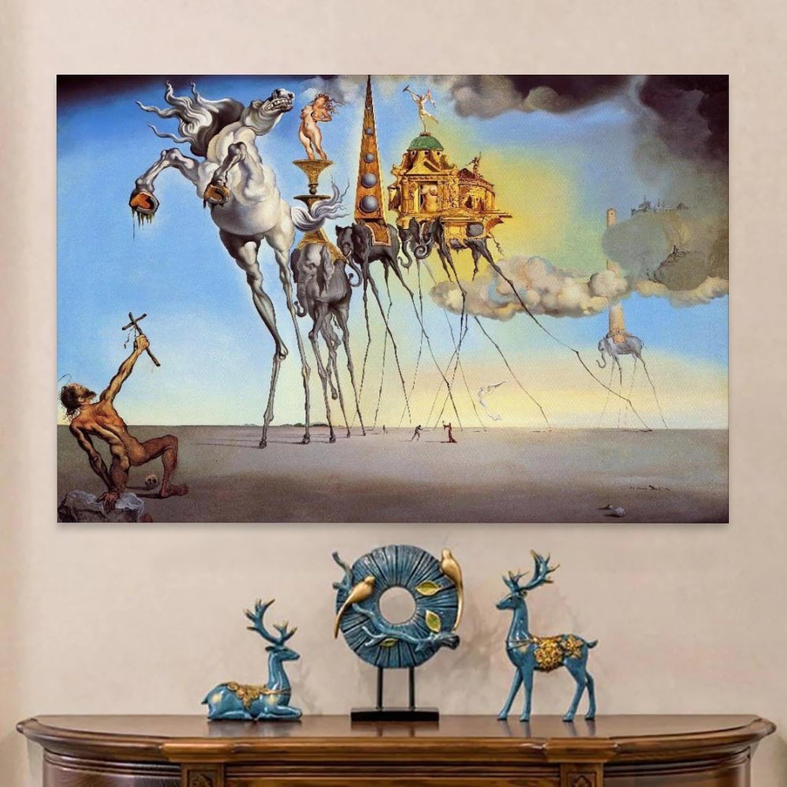 Amazon.com: DuBom Salvador Dali Painter Work（He Temptation of St